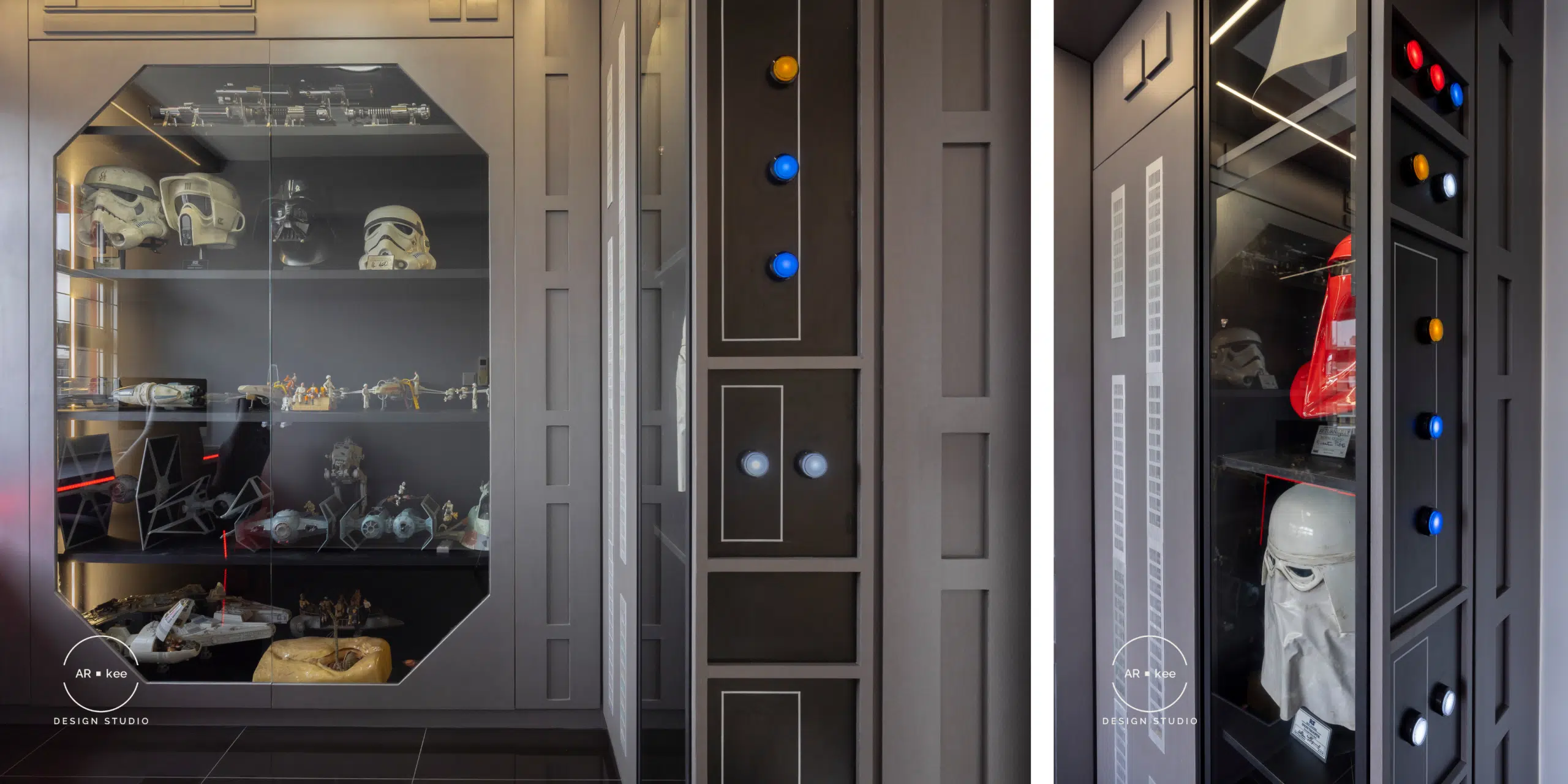 Galactic Study: Star Wars Themed Home Office - Arkee Design Studio